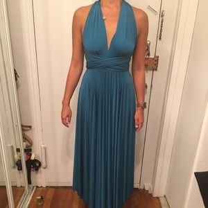 Brand new Twobirds dress in Peacock Blue